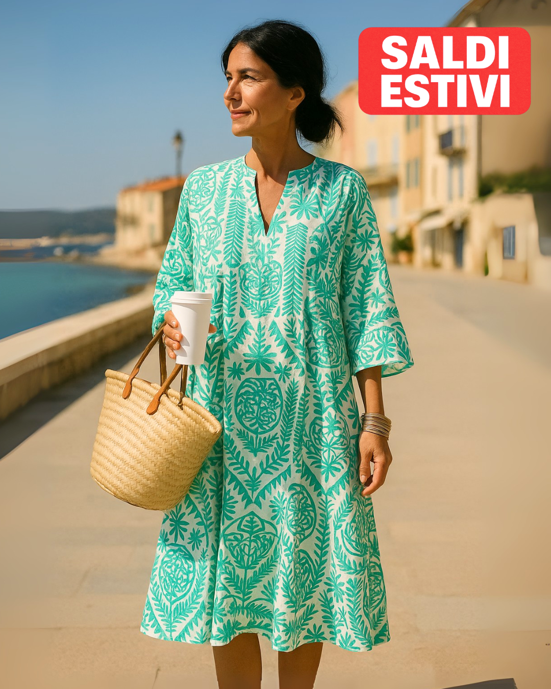 Vestito Estivo Ampio e Leggero