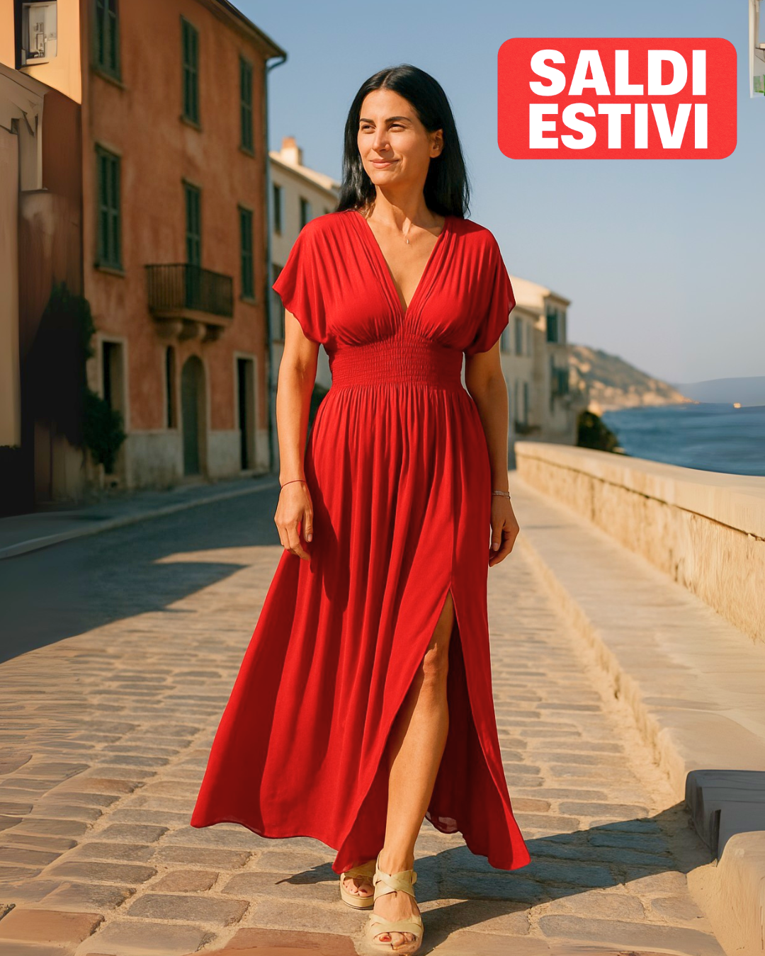 Vestito Estivo Lungo e Leggero