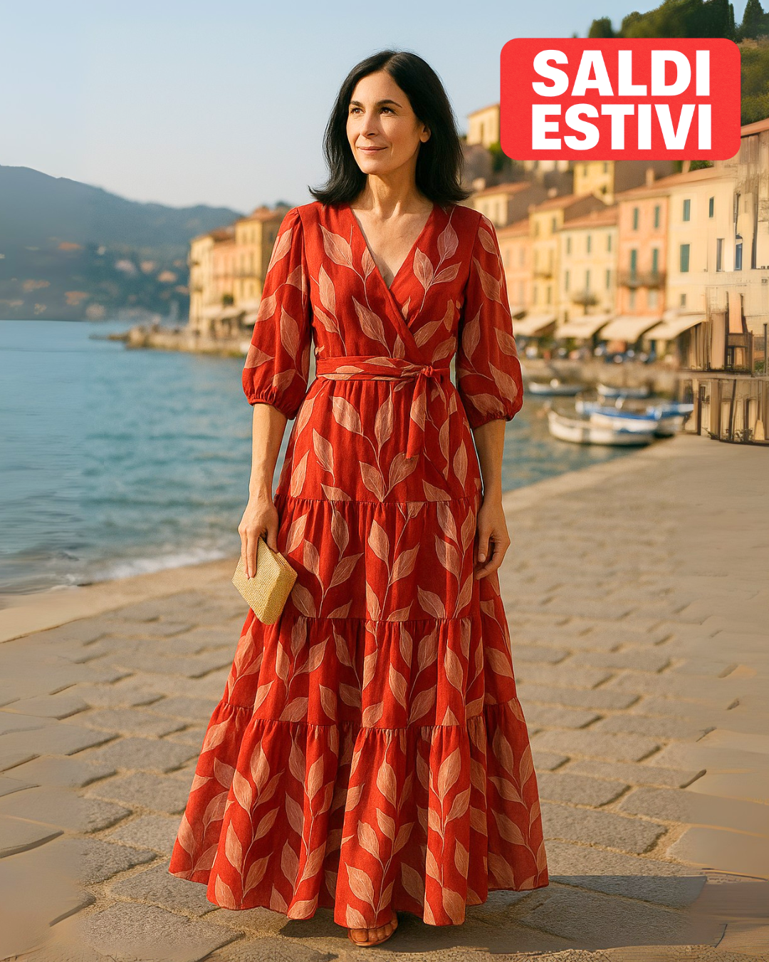 Vestito Lungo Floreale Estivo e Comodo
