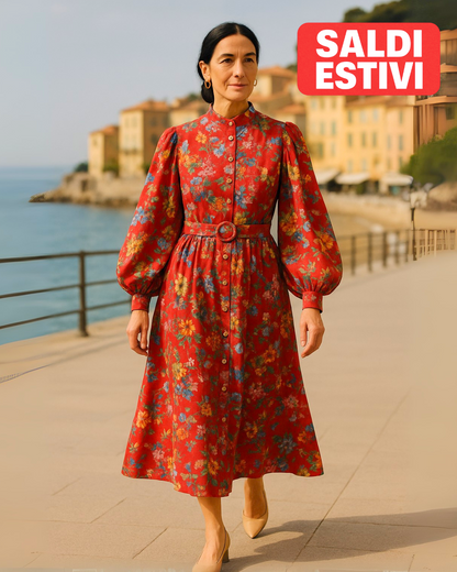 Vestito Estivo vintage con fantasia