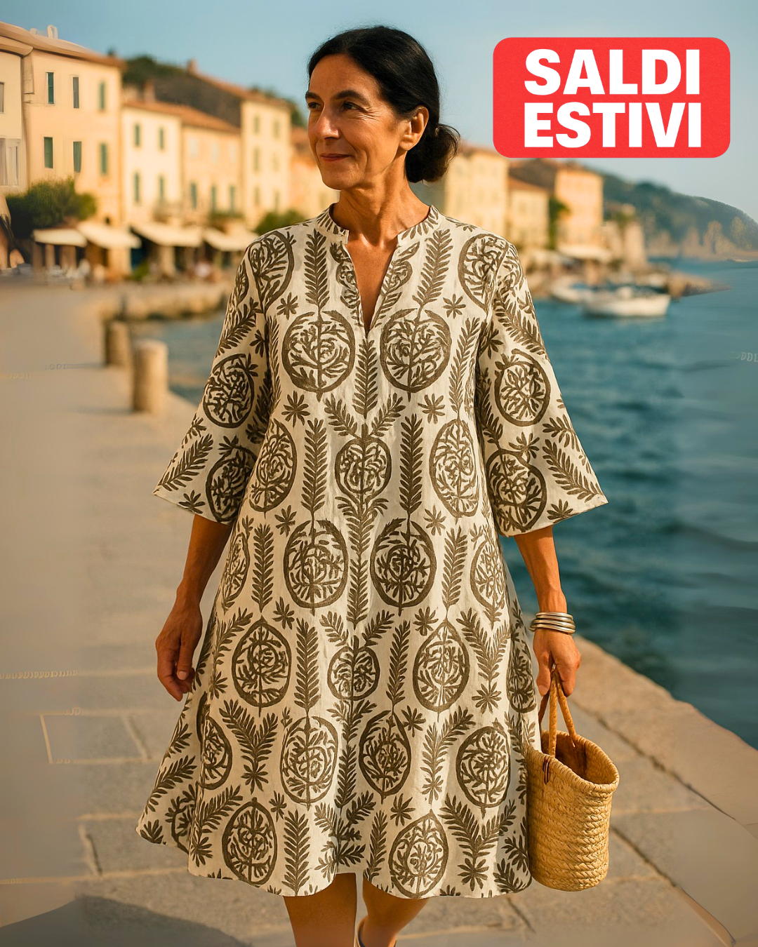 Vestito Estivo Ampio e Leggero