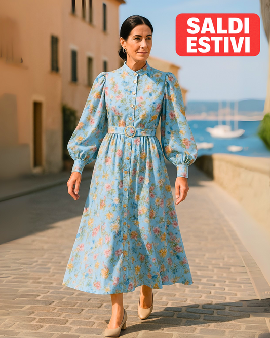 Vestito Estivo vintage con fantasia