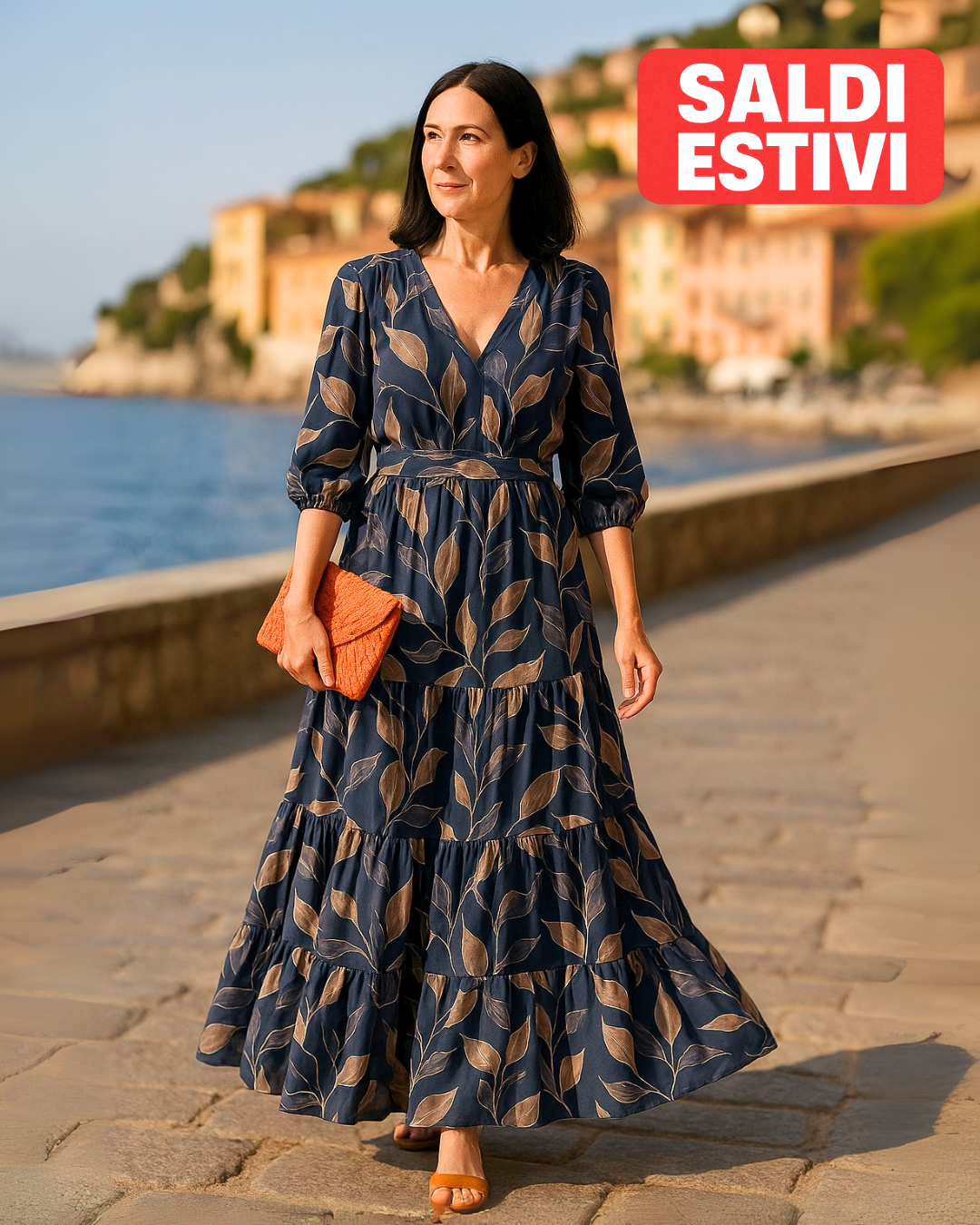 Vestito Lungo Floreale Estivo e Comodo